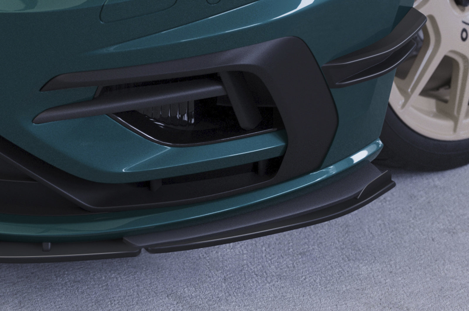CSR Frontspoiler | Cup-Spoilerlippe mit ABE für VW Golf 7 R / R-Line CSL681