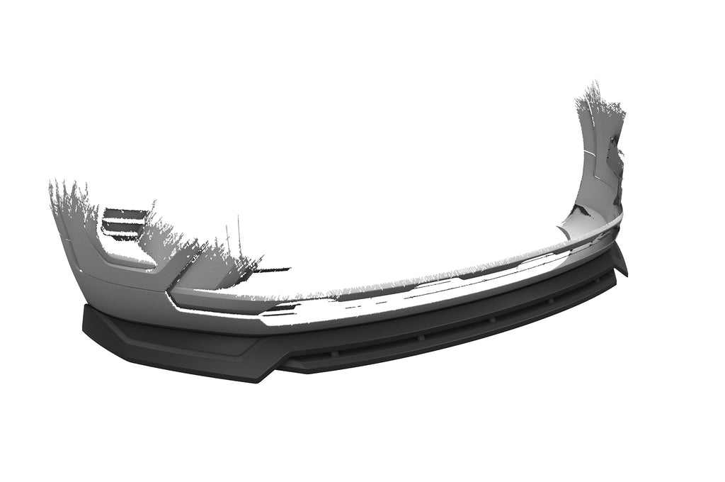 CSR Frontspoiler | Cup-Spoilerlippe mit ABE für Opel Crossland CSL683-L Unlackiert roh (Lackierung erforderlich)