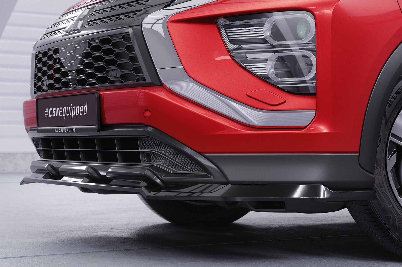 CSR Frontspoiler | Cup-Spoilerlippe mit ABE für Mitsubishi Eclipse Cross CSL685