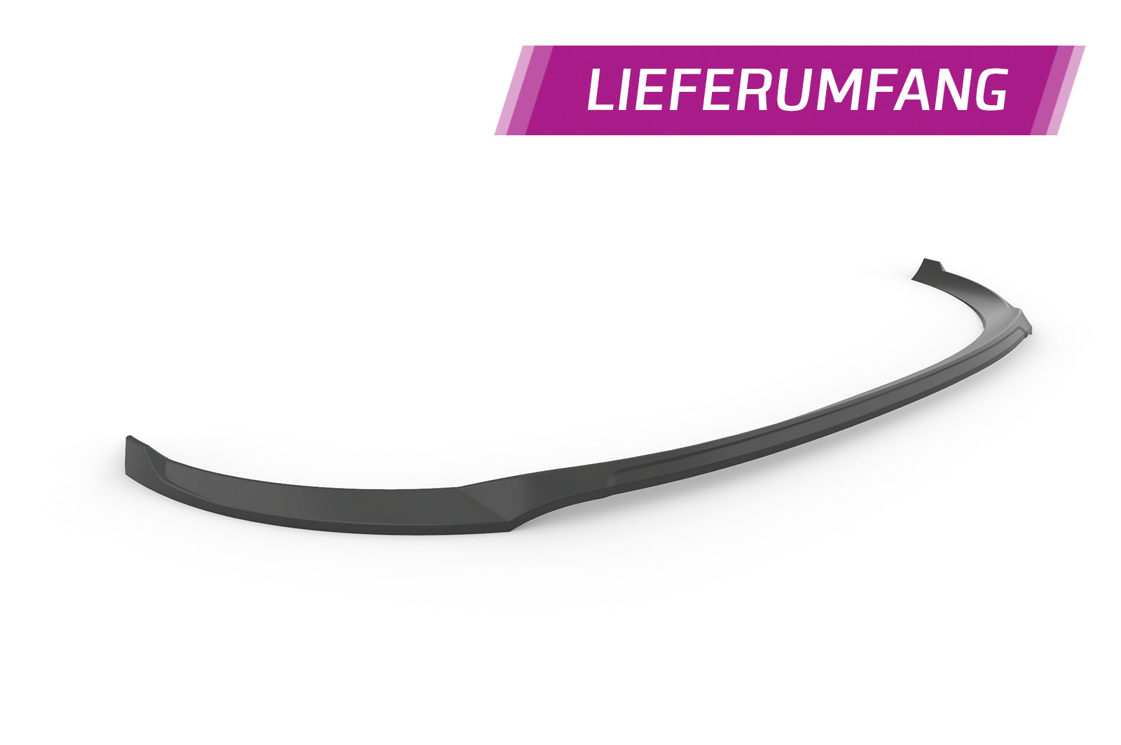 CSR Frontspoiler | Cup-Spoilerlippe mit ABE für Mercedes-Benz EQA (H243) CSL686-L Unlackiert roh (Lackierung erforderlich)