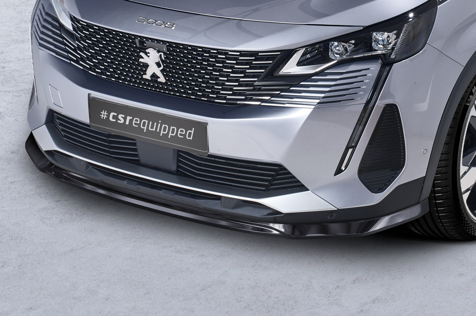 CSR Frontspoiler | Cup-Spoilerlippe mit ABE für Peugeot 3008 (2. Gen) CSL688