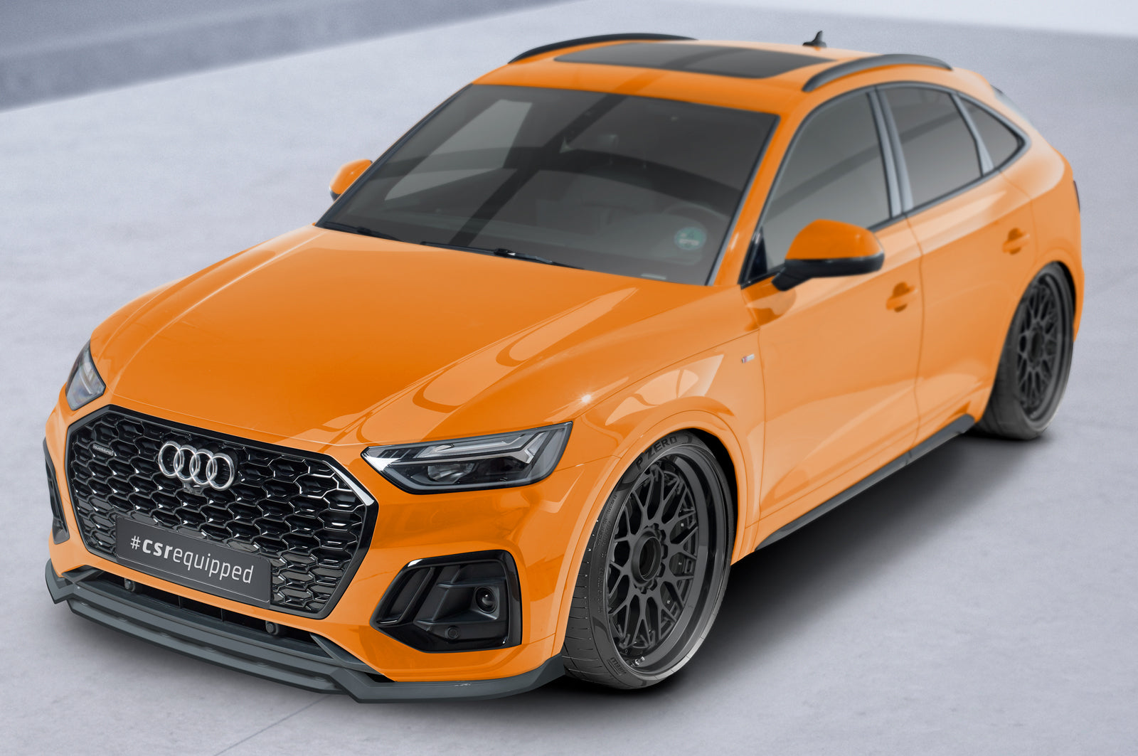 CSR Frontspoiler | Cup-Spoilerlippe mit ABE für Audi Q5 (FY/FYT) S-Line / SQ5 (FY) CSL689