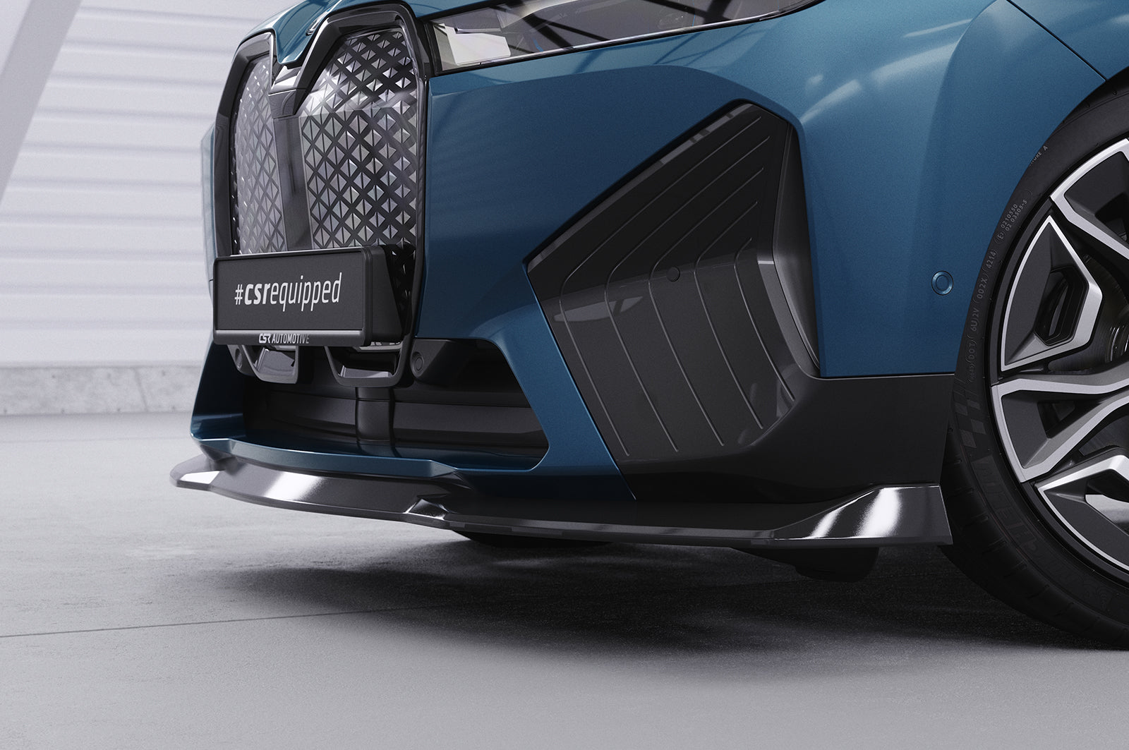 CSR Frontspoiler | Cup-Spoilerlippe mit ABE für BMW iX CSL691