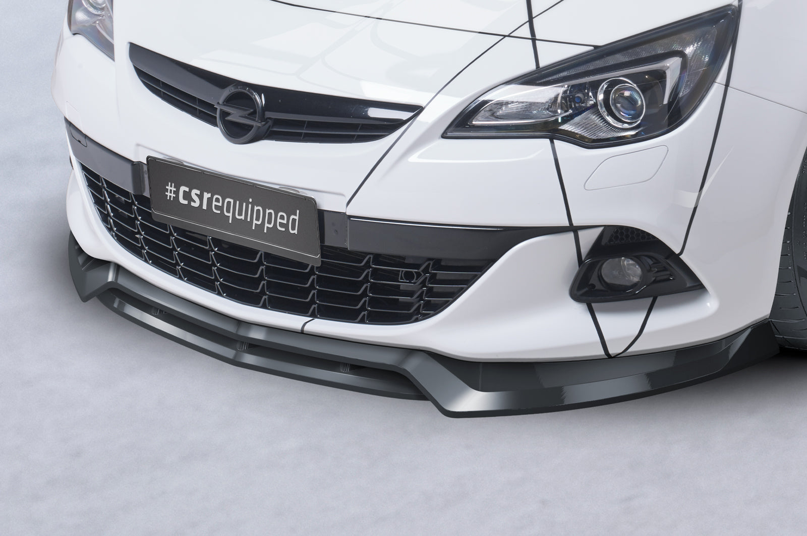 CSR Frontspoiler | Cup-Spoilerlippe mit ABE für Opel Astra J GTC CSL693