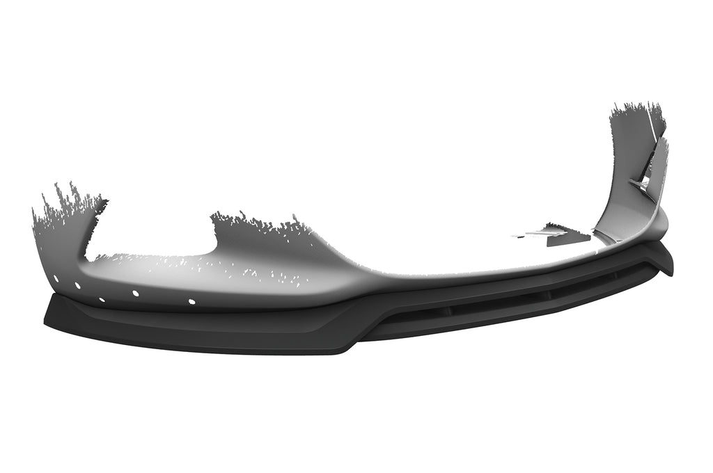 CSR Frontspoiler | Cup-Spoilerlippe mit ABE für Opel Astra J GTC CSL693-L Unlackiert roh (Lackierung erforderlich)