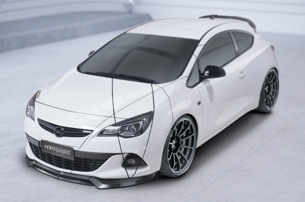 CSR Frontspoiler | Cup-Spoilerlippe mit ABE für Opel Astra J GTC CSL695