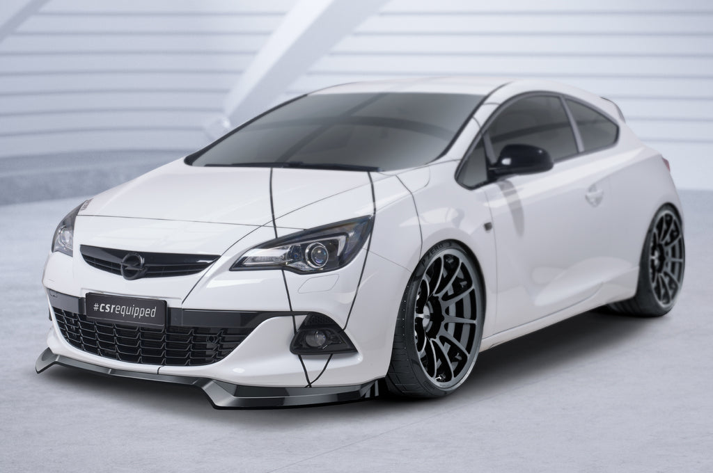 CSR Frontspoiler | Cup-Spoilerlippe mit ABE für Opel Astra J GTC CSL695