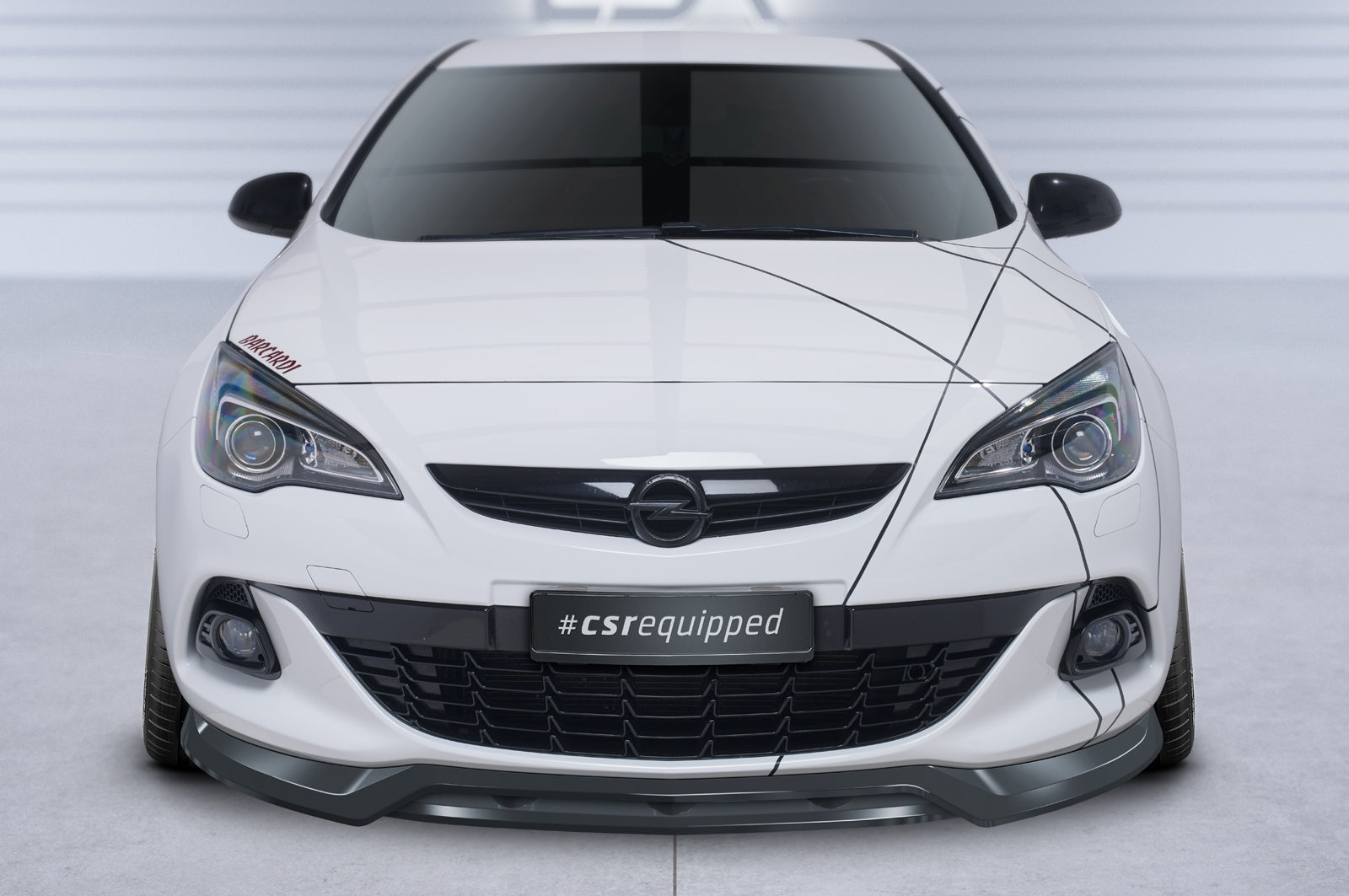 CSR Frontspoiler | Cup-Spoilerlippe mit ABE für Opel Astra J GTC CSL695