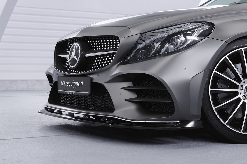 CSR Frontspoiler | Cup-Spoilerlippe mit ABE für Mercedes-Benz C-Klasse W205 AMG-Line CSL696