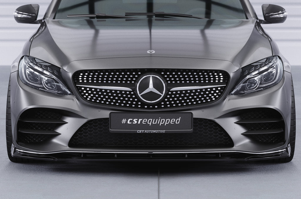 CSR Frontspoiler | Cup-Spoilerlippe mit ABE für Mercedes-Benz C-Klasse W205 AMG-Line CSL696