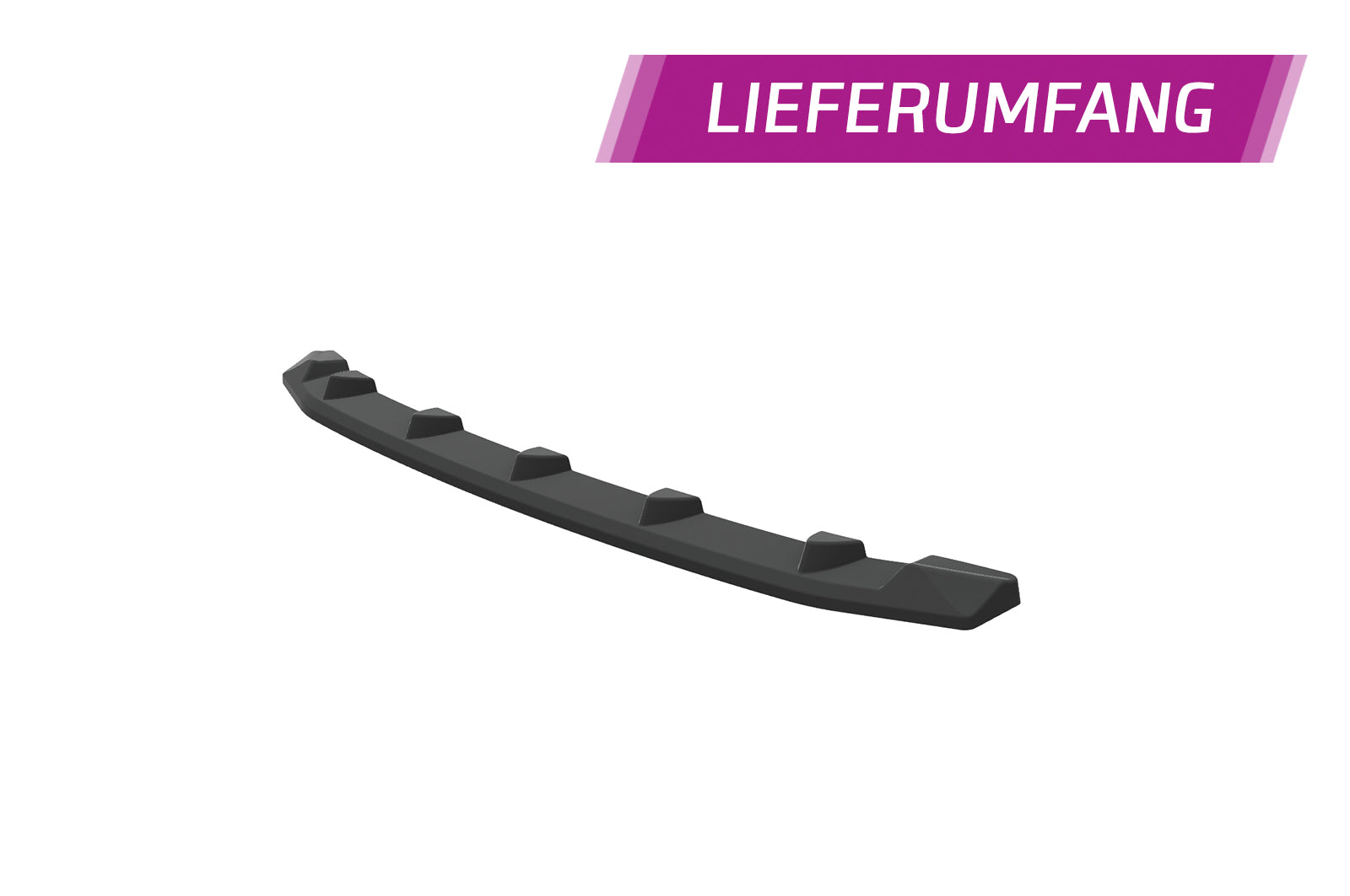 CSR Frontspoiler | Cup-Spoilerlippe mit ABE für VW Arteon R-Line CSL697-L Unlackiert roh (Lackierung erforderlich)