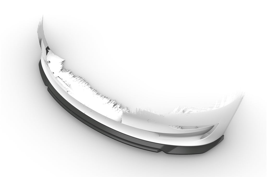 CSR Frontspoiler | Cup-Spoilerlippe mit ABE für Tesla Model 3 CSL702-S Strukturiert schwarz matt (keine Lackierung erforderlich)