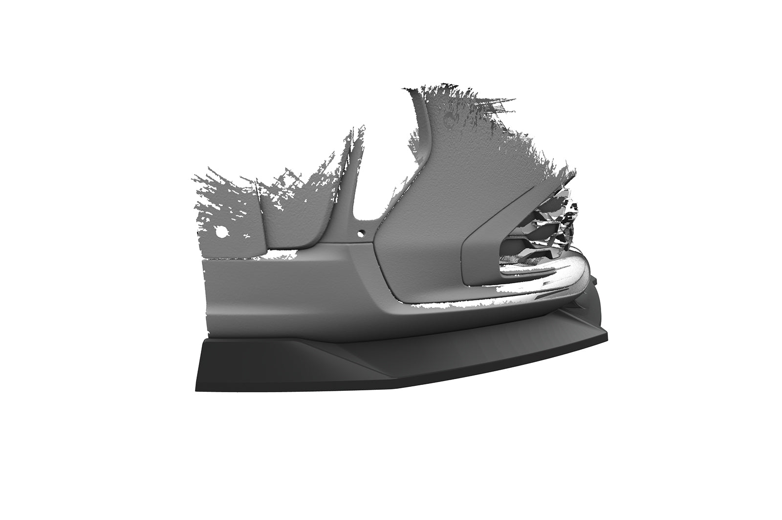CSR Frontspoiler | Cup-Spoilerlippe mit ABE für VW Taigo (Typ CS) CSL703-C Carbon Look Hochglanz (keine Lackierung erforderlich)