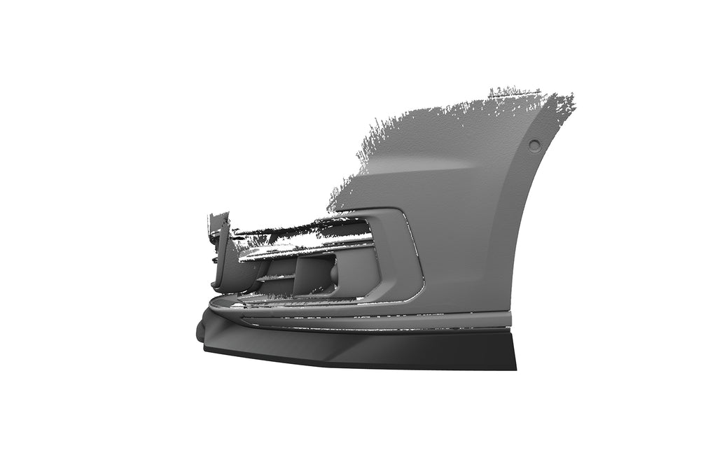 CSR Frontspoiler | Cup-Spoilerlippe mit ABE für Audi A8 (D5) CSL706-S Strukturiert schwarz matt (keine Lackierung erforderlich)