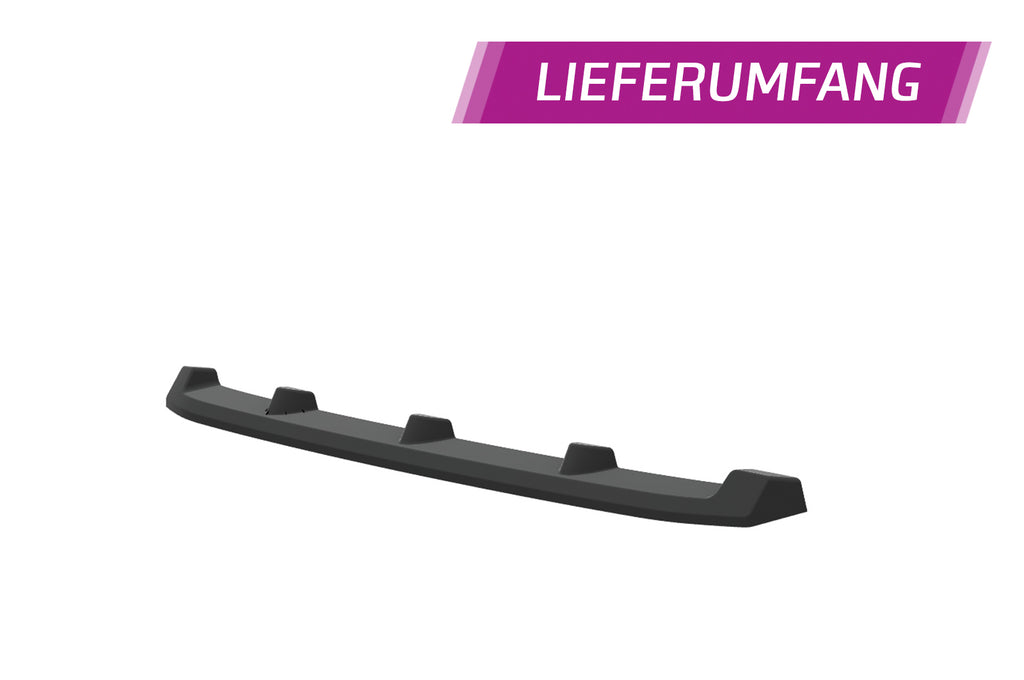 CSR Frontspoiler | Cup-Spoilerlippe mit ABE für Audi A8 (D5) CSL706-S Strukturiert schwarz matt (keine Lackierung erforderlich)