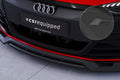CSR Frontspoiler | Cup-Spoilerlippe mit ABE für Audi e-tron GT CSL708-S Strukturiert schwarz matt (keine Lackierung erforderlich)