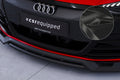 CSR Frontspoiler | Cup-Spoilerlippe mit ABE für Audi e-tron GT CSL708-G Glossy schwarz Hochglanz (keine Lackierung erforderlich)