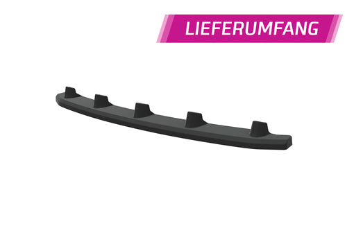 CSR Frontspoiler | Cup-Spoilerlippe mit ABE für Audi e-tron GT CSL708-C Carbon Look Hochglanz (keine Lackierung erforderlich)