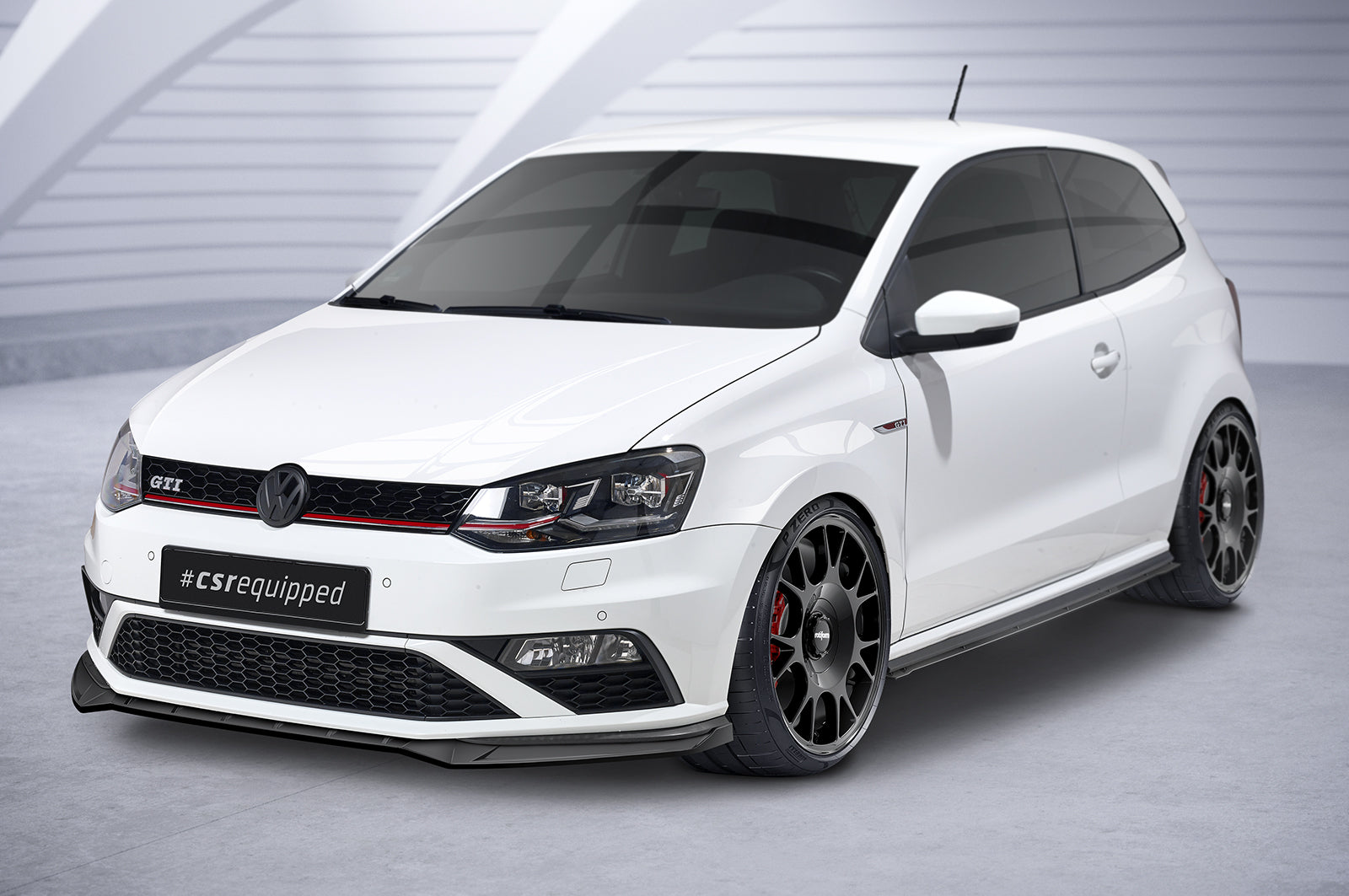 CSR Frontspoiler | Cup-Spoilerlippe mit ABE für VW Polo 5 (Typ 6C) GTI CSL709