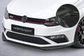 CSR Frontspoiler | Cup-Spoilerlippe mit ABE für VW Polo 5 (Typ 6C) GTI CSL709-G Glossy schwarz Hochglanz (keine Lackierung erforderlich)