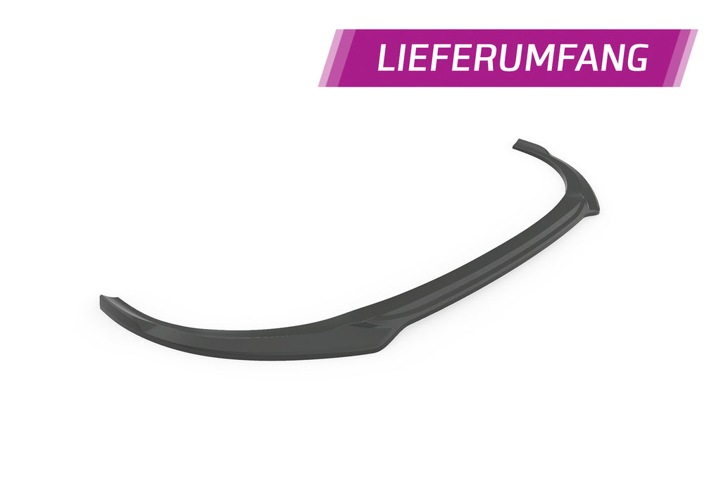 CSR Frontspoiler | Cup-Spoilerlippe mit ABE für Hyundai I30 (PD) N / N-Line CSL714-S Strukturiert schwarz matt (keine Lackierung erforderlich)