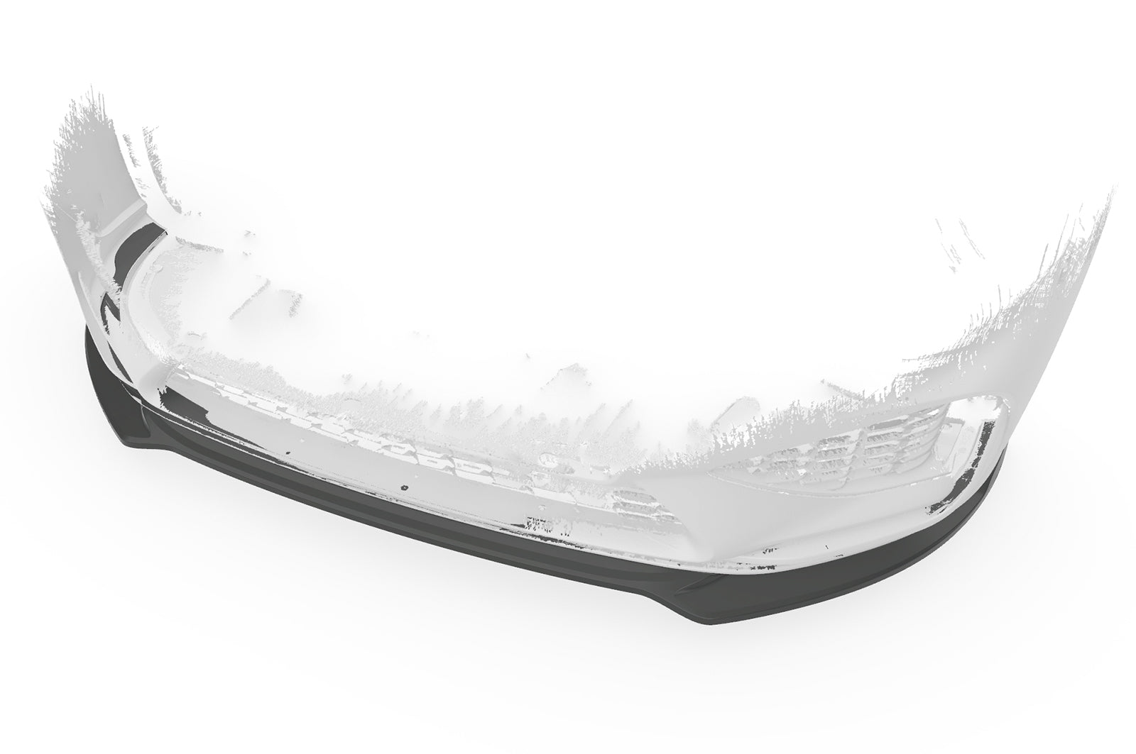 CSR Frontspoiler | Cup-Spoilerlippe mit ABE für Hyundai I30 (PD) N / N-Line CSL714-G Glossy schwarz Hochglanz (keine Lackierung erforderlich)