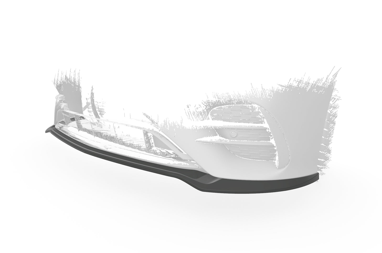 CSR Frontspoiler | Cup-Spoilerlippe mit ABE für Mercedes-Benz E-Klasse (A238/C238) AMG-Line CSL715-C Carbon Look Hochglanz (keine Lackierung erforderlich)