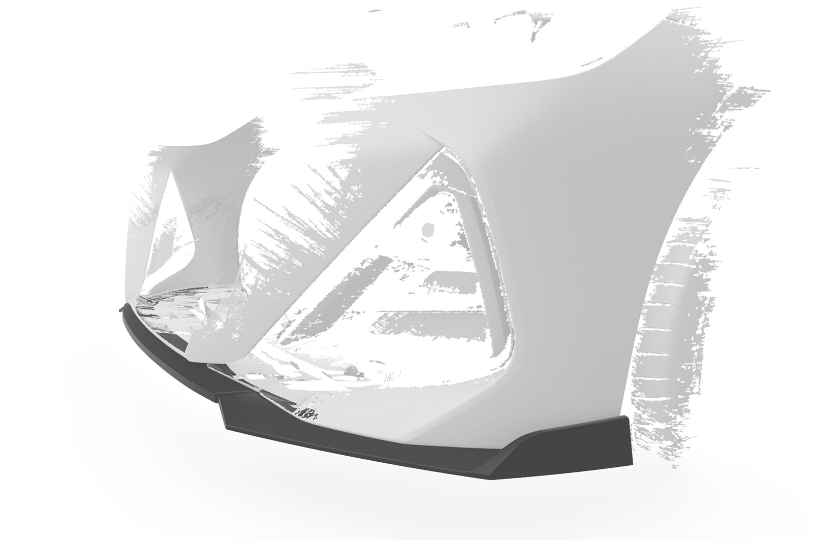 CSR Frontspoiler | Cup-Spoilerlippe mit ABE für BMW 2er G42 M-Paket/M240i CSL716-G Glossy schwarz Hochglanz (keine Lackierung erforderlich)