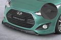 CSR Frontspoiler | Cup-Spoilerlippe mit ABE für Hyundai Veloster MK1 Turbo CSL719-L Unlackiert roh (Lackierung erforderlich)