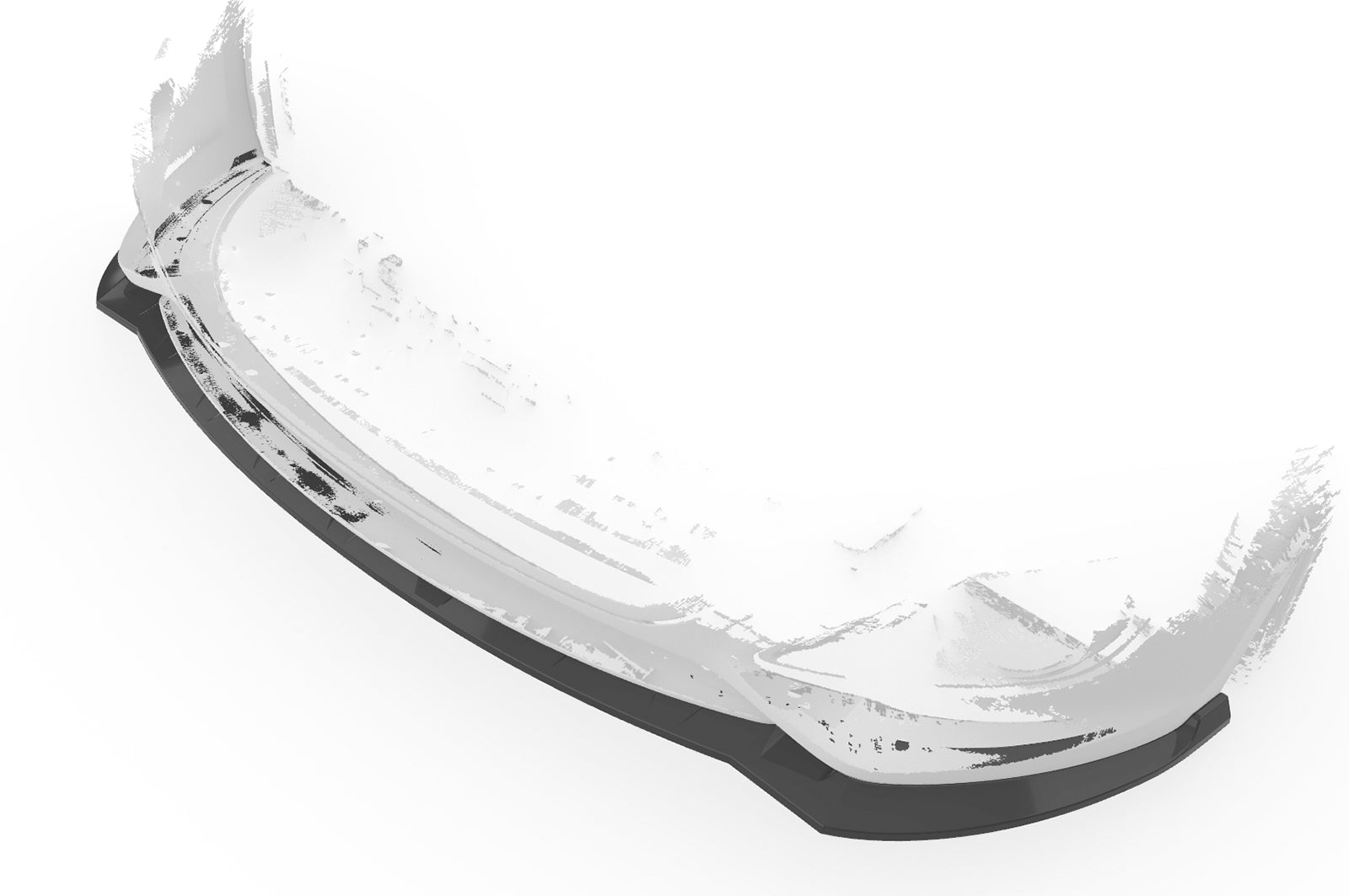 CSR Frontspoiler | Cup-Spoilerlippe mit ABE für Hyundai Veloster MK1 Turbo CSL719-C Carbon Look Hochglanz (keine Lackierung erforderlich)