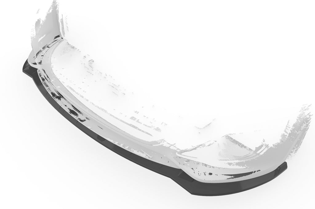 CSR Frontspoiler | Cup-Spoilerlippe mit ABE für Hyundai Veloster MK1 Turbo CSL719-L Unlackiert roh (Lackierung erforderlich)