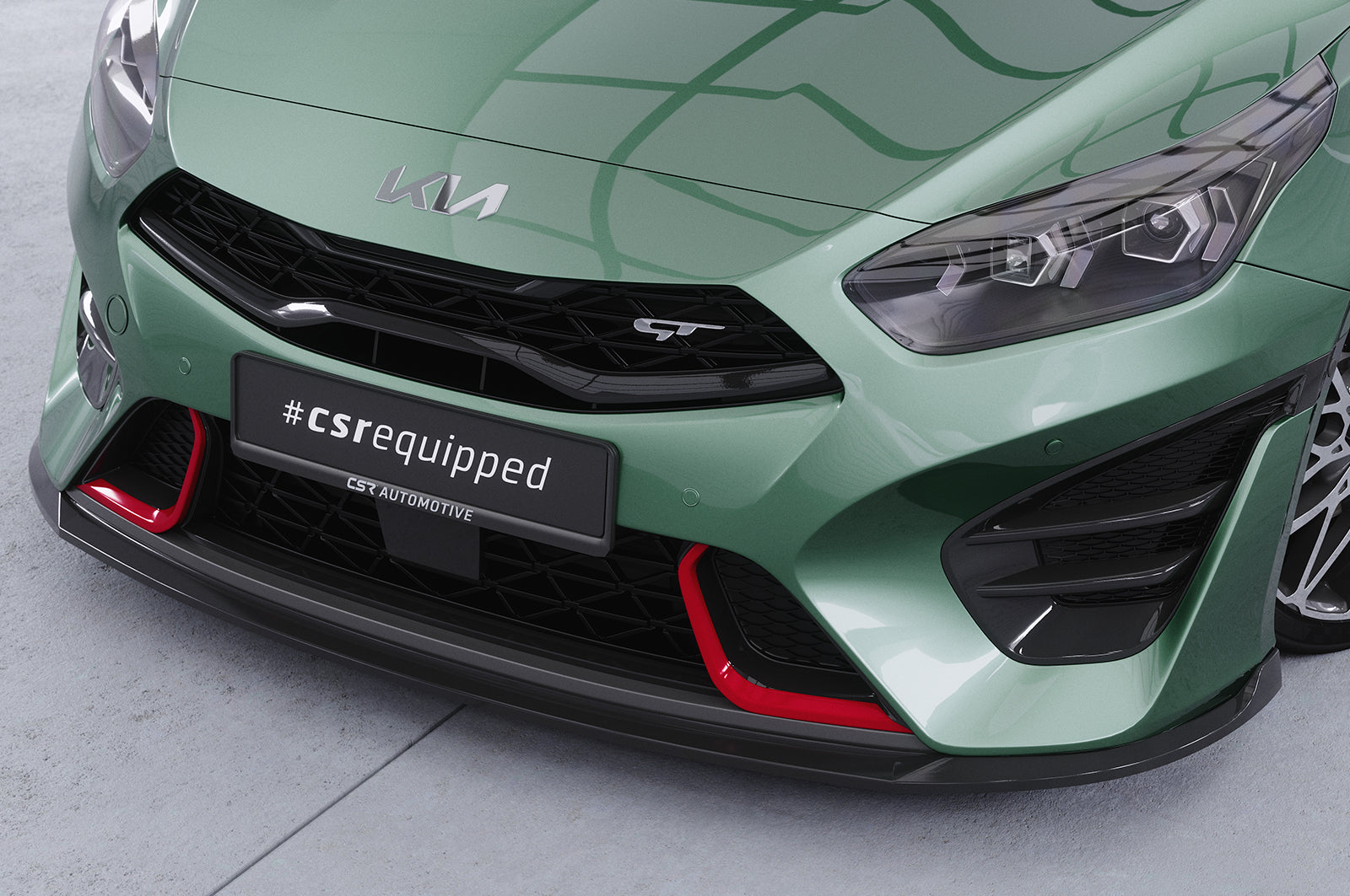 CSR Frontspoiler | Cup-Spoilerlippe mit ABE für Kia ProCeed (CD) GT CSL720