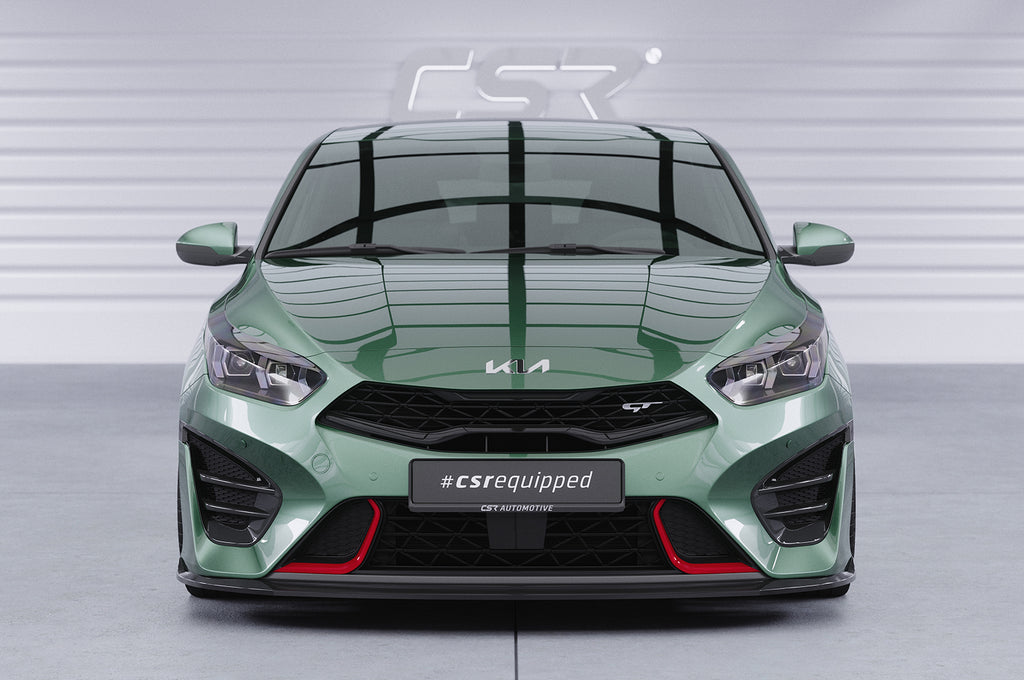 CSR Frontspoiler | Cup-Spoilerlippe mit ABE für Kia ProCeed (CD) GT CSL720-L Unlackiert roh (Lackierung erforderlich)