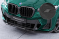 CSR Frontspoiler | Cup-Spoilerlippe mit ABE für BMW X3 G01 / X4 G02 M-Paket CSL722-S Strukturiert schwarz matt (keine Lackierung erforderlich)