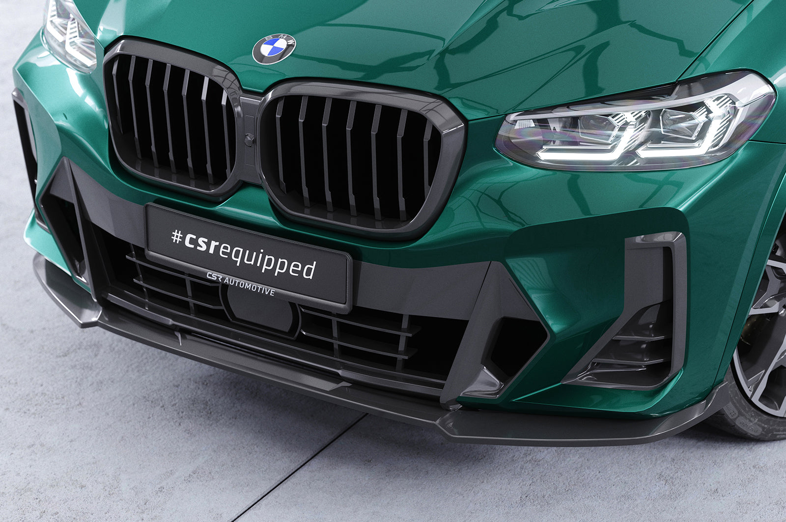 CSR Frontspoiler | Cup-Spoilerlippe mit ABE für BMW X3 G01 / X4 G02 M-Paket CSL722