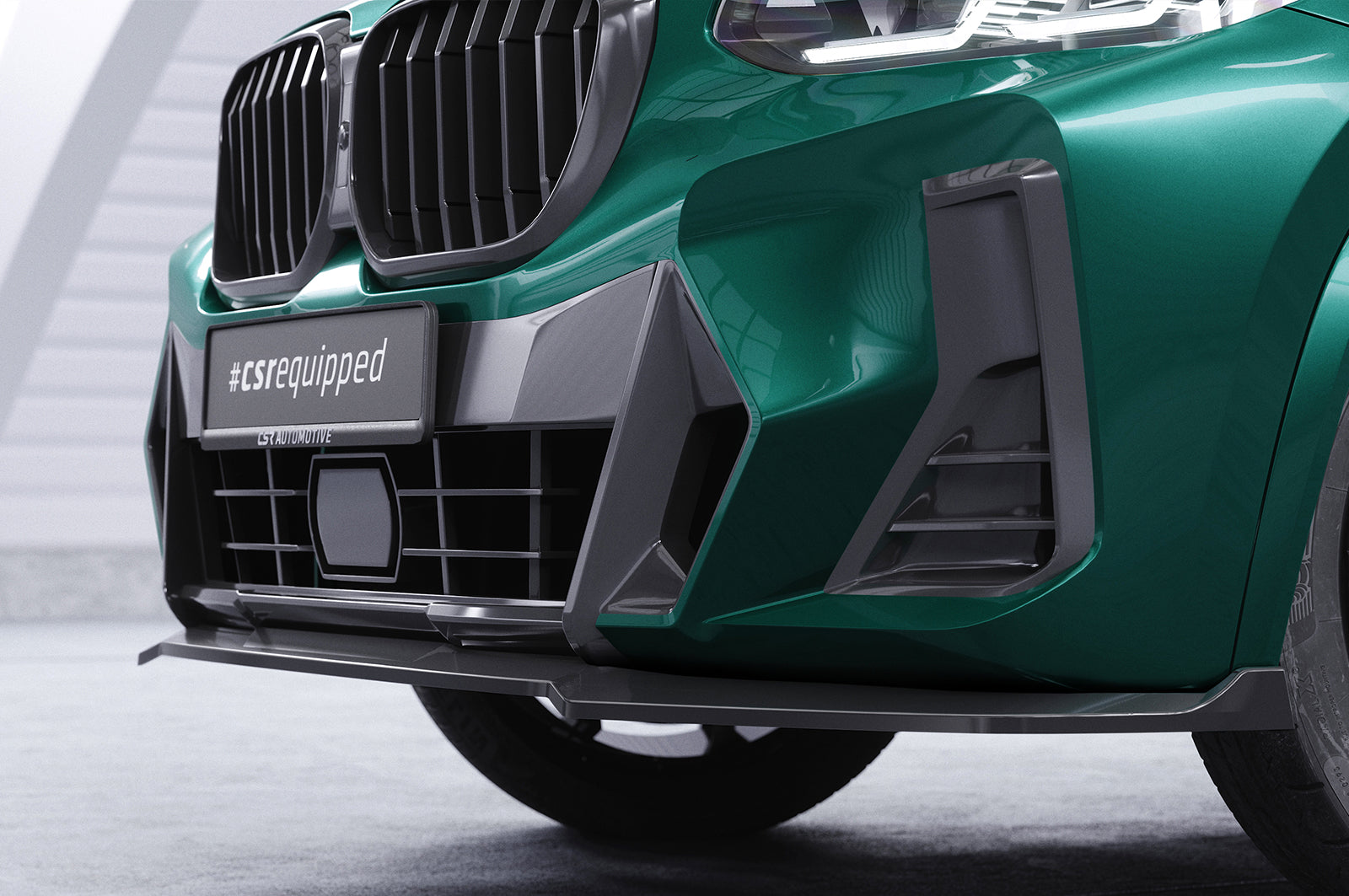 CSR Frontspoiler | Cup-Spoilerlippe mit ABE für BMW X3 G01 / X4 G02 M-Paket CSL722