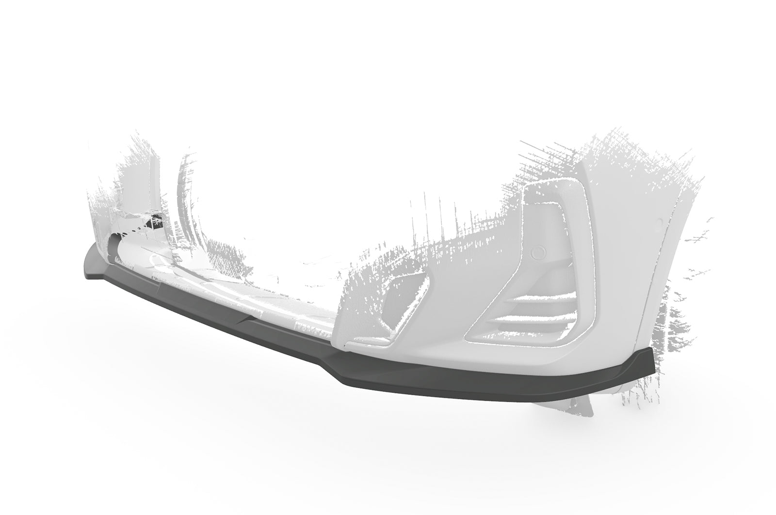 CSR Frontspoiler | Cup-Spoilerlippe mit ABE für BMW X3 G01 / X4 G02 M-Paket CSL722-C Carbon Look Hochglanz (keine Lackierung erforderlich)