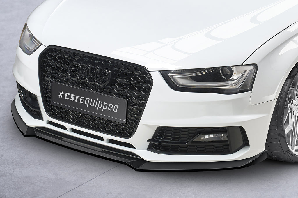 CSR Frontspoiler | Cup-Spoilerlippe mit ABE für Audi A4 B8 (Typ 8K) CSL723
