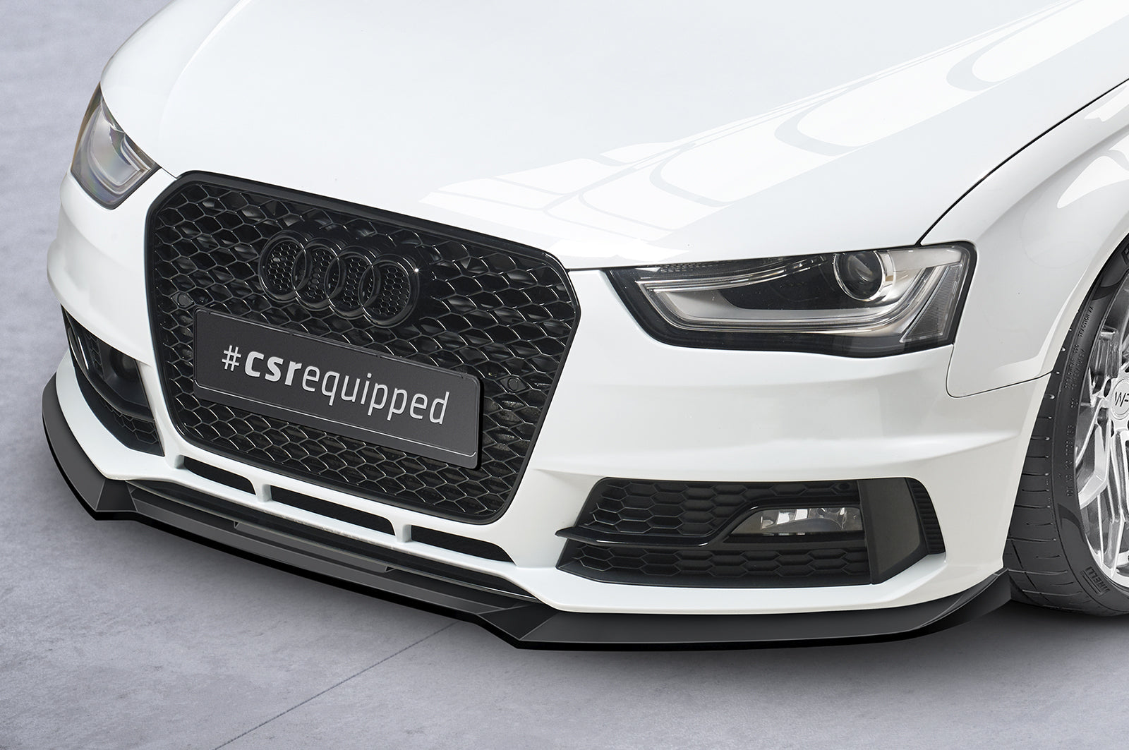 CSR Frontspoiler | Cup-Spoilerlippe mit ABE für Audi A4 B8 (Typ 8K) CSL723