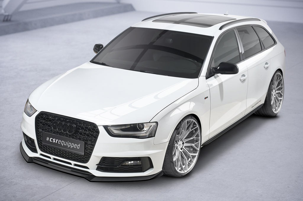 CSR Frontspoiler | Cup-Spoilerlippe mit ABE für Audi A4 B8 (Typ 8K) CSL723