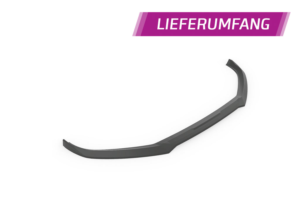 CSR Frontspoiler | Cup-Spoilerlippe mit ABE für Audi A4 B8 (Typ 8K) CSL723-C Carbon Look Hochglanz (keine Lackierung erforderlich)