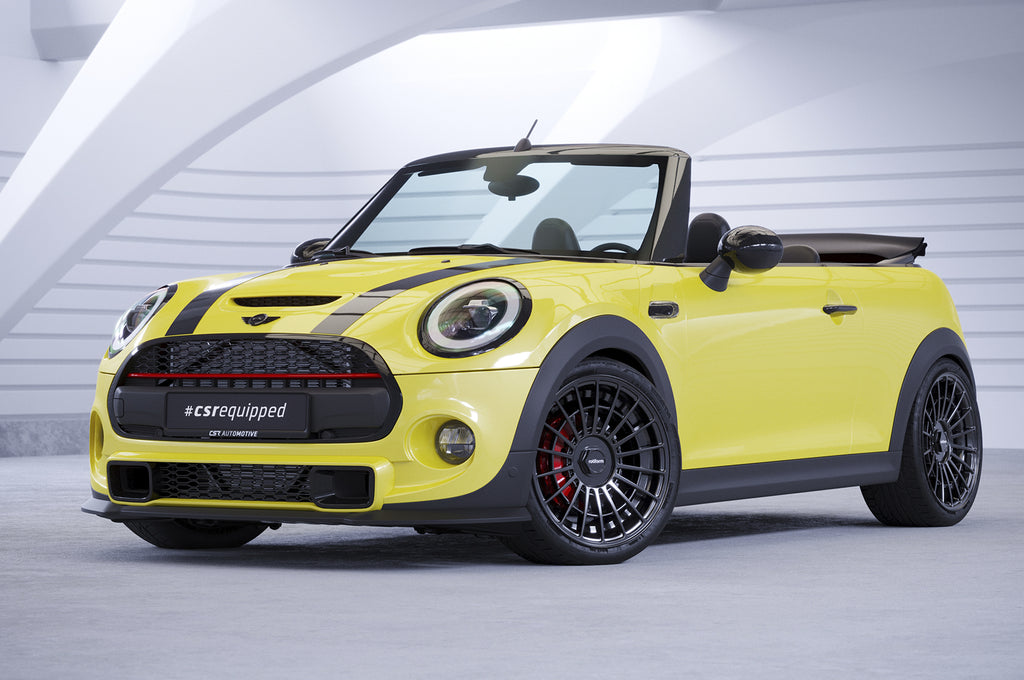 CSR Frontspoiler | Cup-Spoilerlippe mit ABE für Mini F55/F56/F57 Cooper S CSL724-L Unlackiert roh (Lackierung erforderlich)
