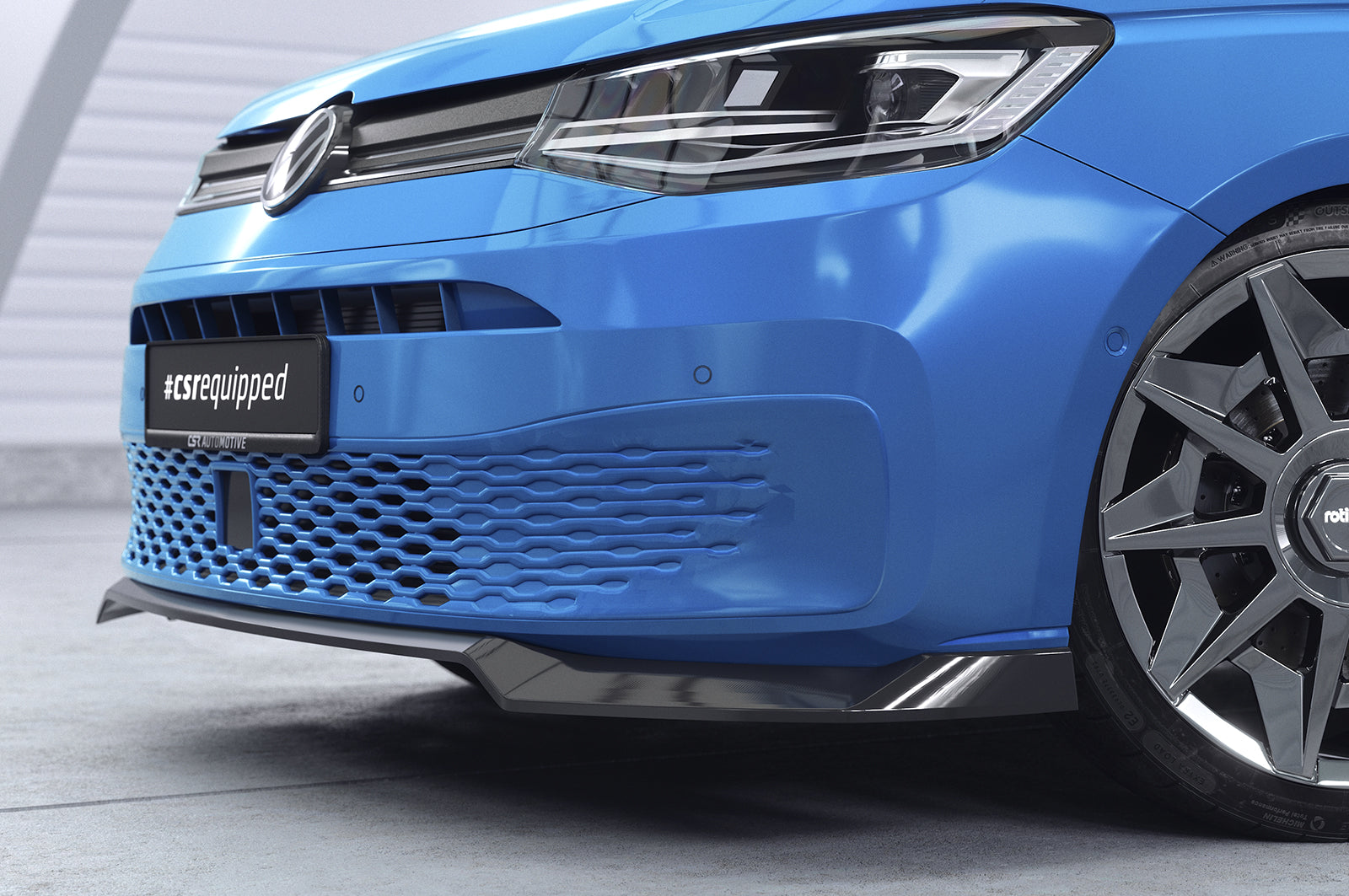 CSR Frontspoiler | Cup-Spoilerlippe mit ABE für VW Caddy 5 (Typ SB) CSL727