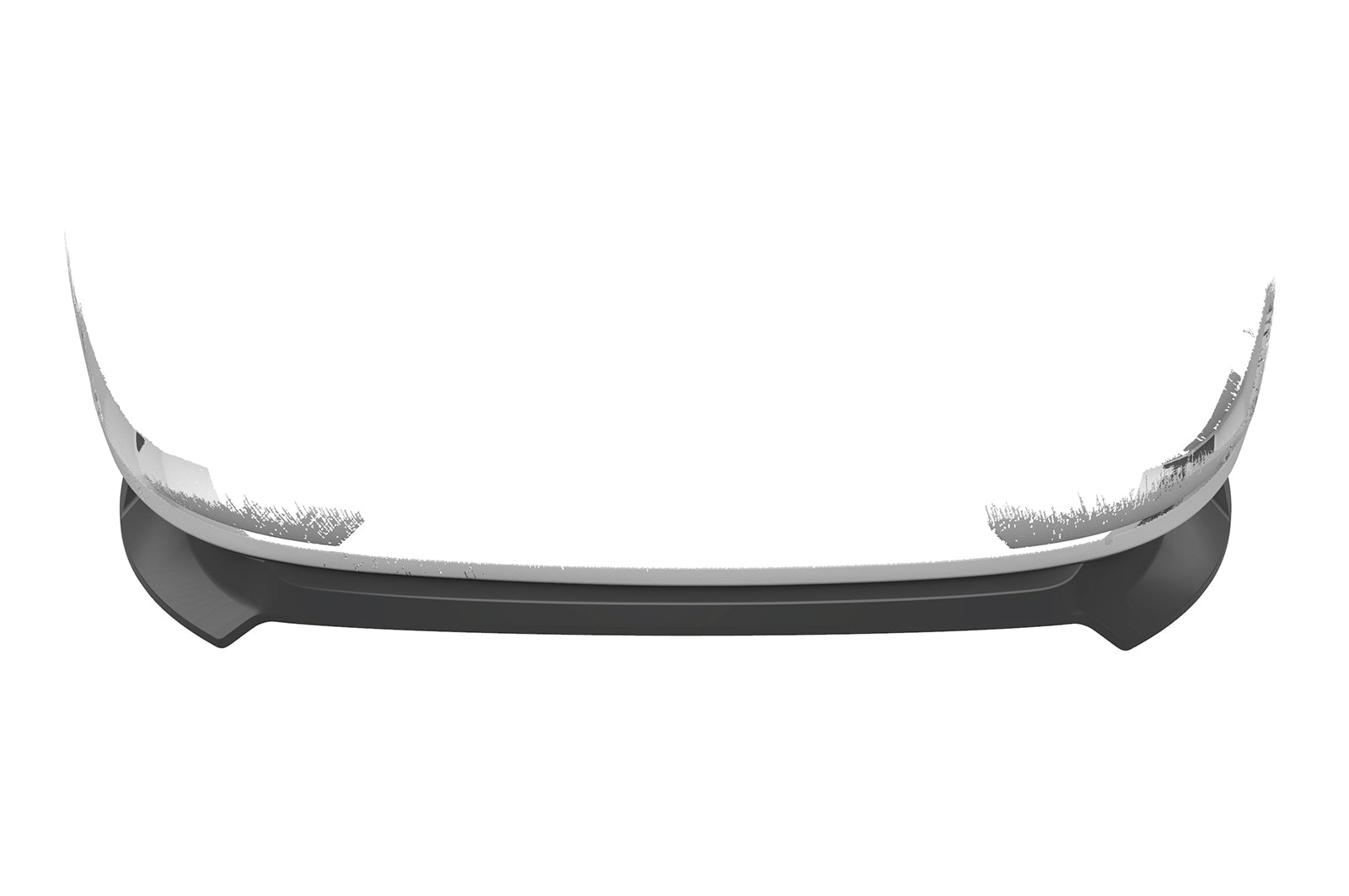 CSR Frontspoiler | Cup-Spoilerlippe mit ABE für Ford Transit MK7 Custom CSL729-L Unlackiert roh (Lackierung erforderlich)