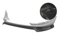 CSR Frontspoiler | Cup-Spoilerlippe mit ABE für Ford Transit MK7 Custom CSL729-C Carbon Look Hochglanz (keine Lackierung erforderlich)