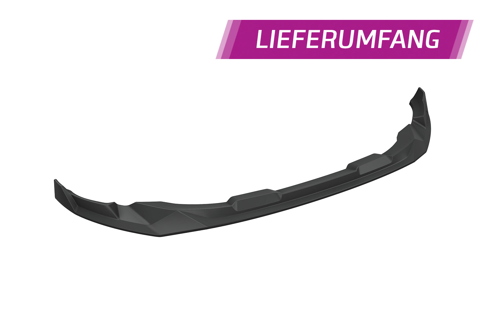 CSR Frontspoiler | Cup-Spoilerlippe mit ABE für Ford EcoSport MK2 CSL731-L Unlackiert roh (Lackierung erforderlich)