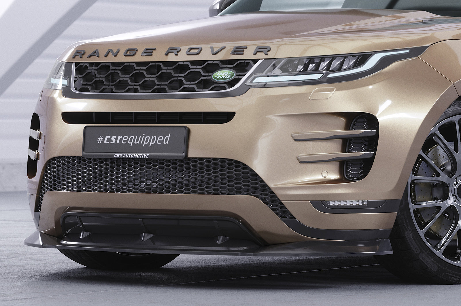 CSR Frontspoiler | Cup-Spoilerlippe mit ABE für Land Rover Range Rover Evoque (L551) CSL732