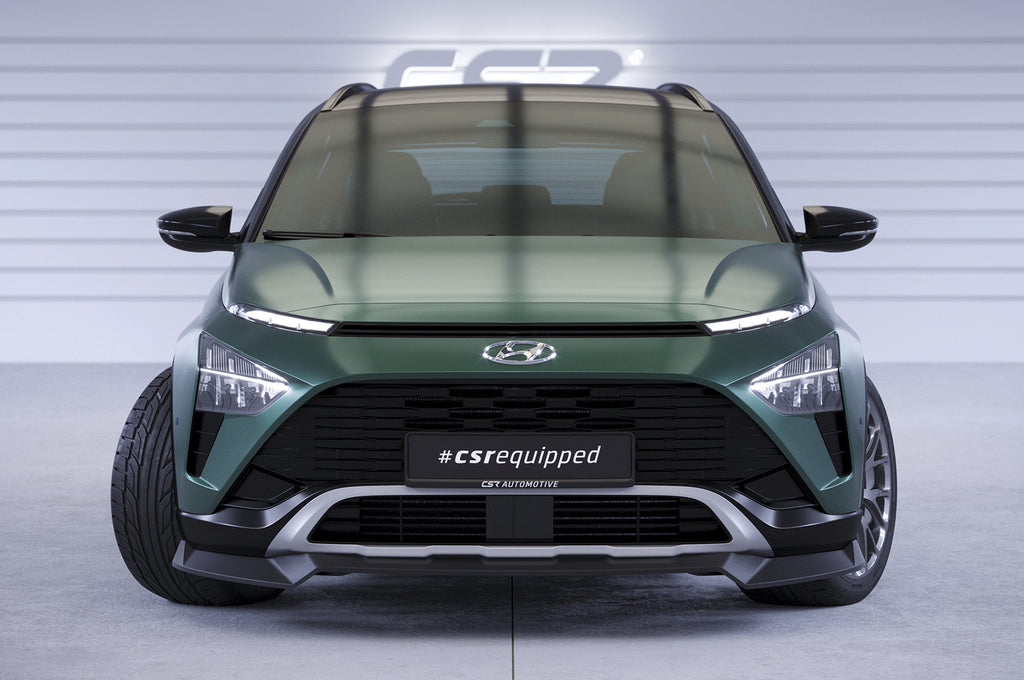 CSR Frontspoiler | Cup-Spoilerlippe mit ABE für Hyundai Bayon CSL733-L Unlackiert roh (Lackierung erforderlich)