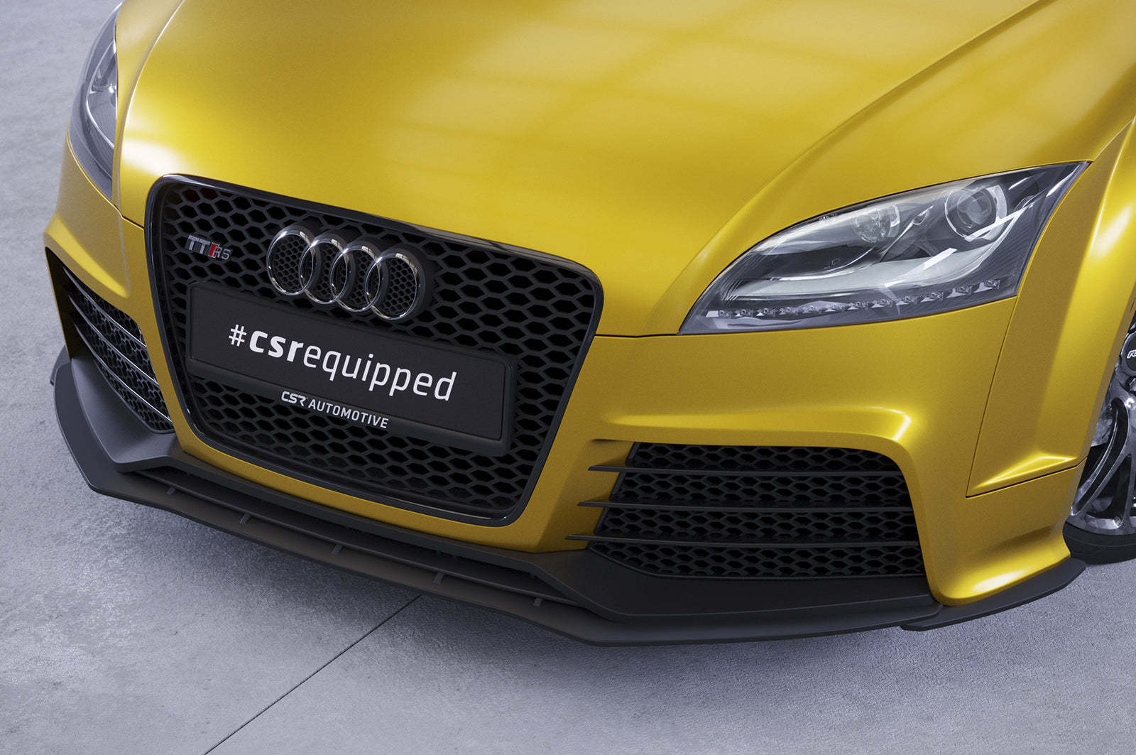 CSR Frontspoiler | Cup-Spoilerlippe mit ABE für Audi TT (8J) RS CSL734