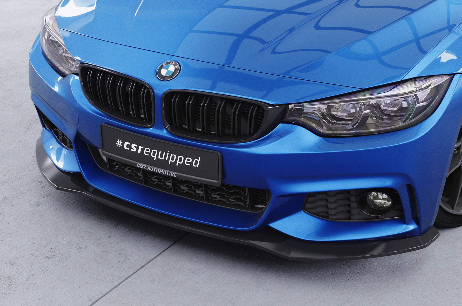 CSR Frontspoiler | Cup-Spoilerlippe mit ABE für BMW 4er (F32/F33/F36) M-Paket CSL736